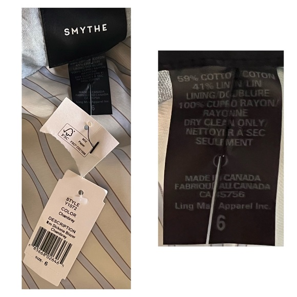 Smythe Dickens Chambray Blazer 6 - Picture 16 of 16